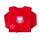 thumbnail image 1 of Pop cazadora para niña Boys Girls Fashion Round-Neck Sweatshirt Streetwear Soft Comfortable Long Sleeve Hoodie for Daily Wear Spring Fall Winter （Red）, 1 of 3