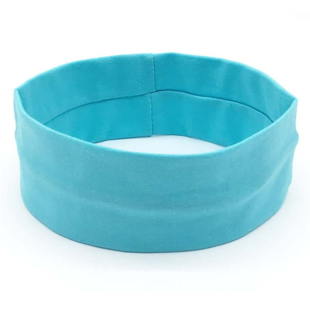 Qarigey Diadema deportiva para yoga a la moda, banda elástica para el sudor, banda para el sudor, colores surtidos, secado rápido para tenis, Type3 NO3