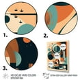 thumbnail image 3 of DESIGN ART Designart "Green Peach Elegance Iv" Minimalism Canvas Print 24 in. wide x 32 in. high, 3 of 5