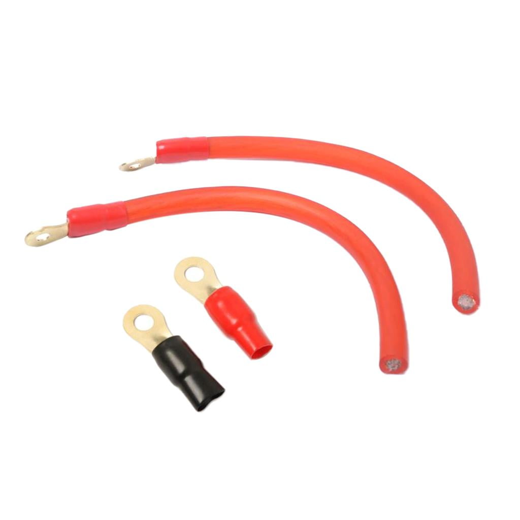 AWELTEC 0 (1/0) Gauge 25 ft Red CCA Electrical Wire for Battery Cable, Car Audio, Amp Wiring, Generator, Automotive, RV