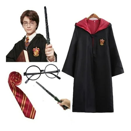 

Halloween Disfraz Capa Harry Potter Casas Hogwarts 4PCS