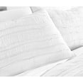 thumbnail image 2 of Chezmoi Collection Katy 2-Piece Frayed Edge 100% Washed Cotton Quilt Set, Soft-Finished Lightweight Bedspread All Season Bedding, Twin, White, 2 of 4
