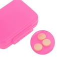 thumbnail image 3 of Unique Bargains 1 Pc Pill Case 1 Grid Design Pill Box Rose Red, 3 of 6