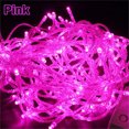 thumbnail image 3 of Guirnalda de luces LED para Navidad, 10 m, 100 LED, 9 colores, 8 modos, CA 220 V/110 V, iluminación navideña para decoración de bodas y fiestas, 3 of 5