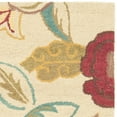 thumbnail image 3 of SAFAVIEH Blossom Nancy Floral Flowers Wool Area Rug, Beige/Multi, 3' x 5', 3 of 5