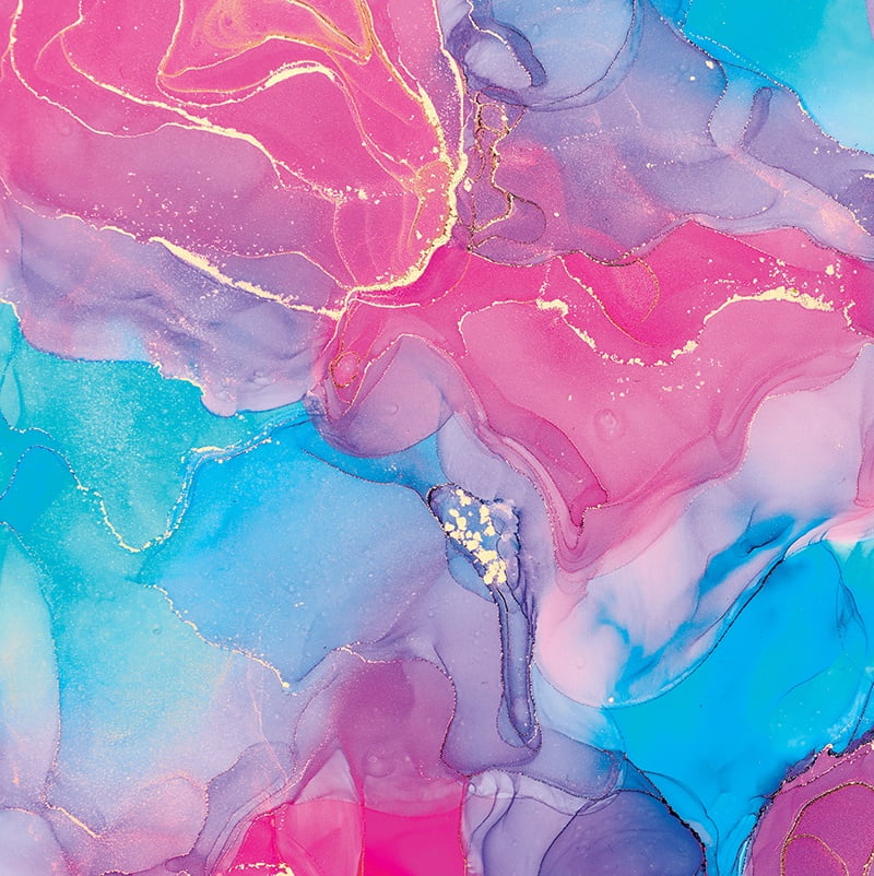 333 Origami Sheets-Alcohol Ink Designs