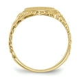 thumbnail image 2 of 14K Yellow Gold Men's Signet Ring Size 9, 2 of 6