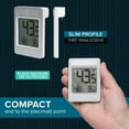 thumbnail image 6 of La Crosse Technology Digital Window Battery Operated Thermometer with Daily Records, 314-519, 6 of 8
