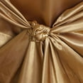 thumbnail image 3 of Efavormart 10PCS Gold Silky Satin Universal Chair Covers Fits All Type of Chairs Event Dinning Slipcover For Wedding Party Banquet, 3 of 3