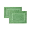 thumbnail image 4 of Mainstays 15-Piece Green Leaves Print Polyester Shower Curtain Set, 70" x 72", 4 of 5