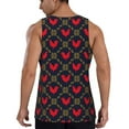 thumbnail image 3 of Haiem Red Rooster Men Workout Tank Top Gym Bodybuilding Sleeveless Muscle T Shirts Athletic Tank Breathable Workout Shirt-XX-Large, 3 of 9
