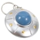 thumbnail image 5 of Llavero de platillo volador con luz LED, diseño de nave espacial creativa con sonido, ideal como joya para mochilas y bolsos escolares para niños y adultos, 5 of 7