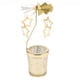 thumbnail image 2 of Candelabro giratorio con forma de carrusel para velas de té, decoración para bodas y Navidad Estrella, 2 of 8