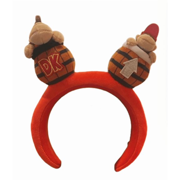 Universal Studios SUPER NINTENDO WORLD Donkey Kong Plush Headband New With Tag