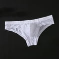 thumbnail image 2 of Afuyipoi Male Underwear Briefs,Quick-Drying Elastic Waist Breathable Stylish Undergarments White M, 2 of 8