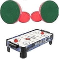 thumbnail image 5 of Air Hockey Pushers And Pucks Set - Table Mallet Goalies For Game Table, 5 of 5