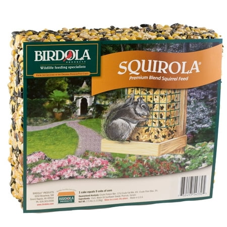 Birdola Squirola Premium Blend Squirrel Feed, (Best Food For Squirrels)