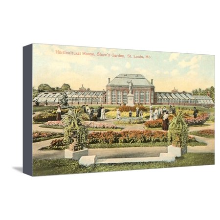 - Shaw's Garden, St. Louis, Missouri Stretched Canvas Print Wall Art