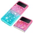 thumbnail image 3 of Funda para Samsung Galaxy Z Flip 4 5G GANGXUN Transparente con Brillos Antigolpes, 3 of 5