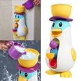 thumbnail image 4 of Dibujos animados Clásico Succión Pingüino Rueda de agua para s Bañera Piscina Dabbling Molino Juguete de bañ Sunnimix juguetes de baño, 4 of 8