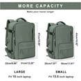 Large Travel Backpack for Women Men, Carry On Backpack for Traveling on