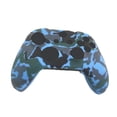 thumbnail image 1 of Bearachild Reemplazo para los protectores de silicona del controlador Estuche protector de piel Cubierta de camuflaje + Juego de tapas de agarre de 8 piezas Videojuegos y accesorios azul s, 1 of 6