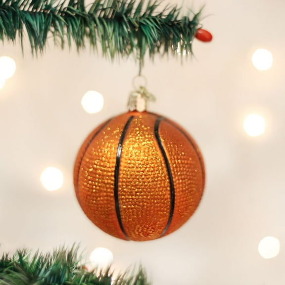 Old World Christmas Basketball Ornament