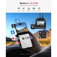 thumbnail image 4 of Dash Cam Jzones 3 canales 4K+1080P GPS HDR Visión Nocturna, 4 of 8