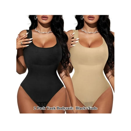 

Gvmfive Women Tummy Control Body Shaper Slimming Waist Trainer Shapewear Bodysuit