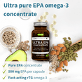 Pure & Essential Pure EPA Omega3 Concentrate 500 mg, EPA Only Wild