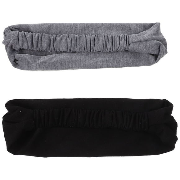 LEEYNEERHead Band Hair Bands Headbands for Men 2 Pcs Hairband Makeup Face Wash Korean Version Soft Accessories Cotton Man