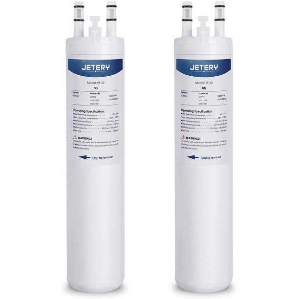 2 Pack Frigidaire ULTRAWF Refrigerator Water Filter, JETERY Fridge