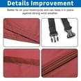 thumbnail image 6 of Unique Bargains 1PC Motorcycle Cover All Season Universal Weather Waterproof Sun with Storage Bag Fits Up to 96.46'' XL Red, 6 of 7