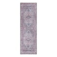 thumbnail image 3 of Unique Loom Mangata Collection Area Rug - Mireille (2' x 6' Runner Beige and pink/Light Blue), 3 of 7
