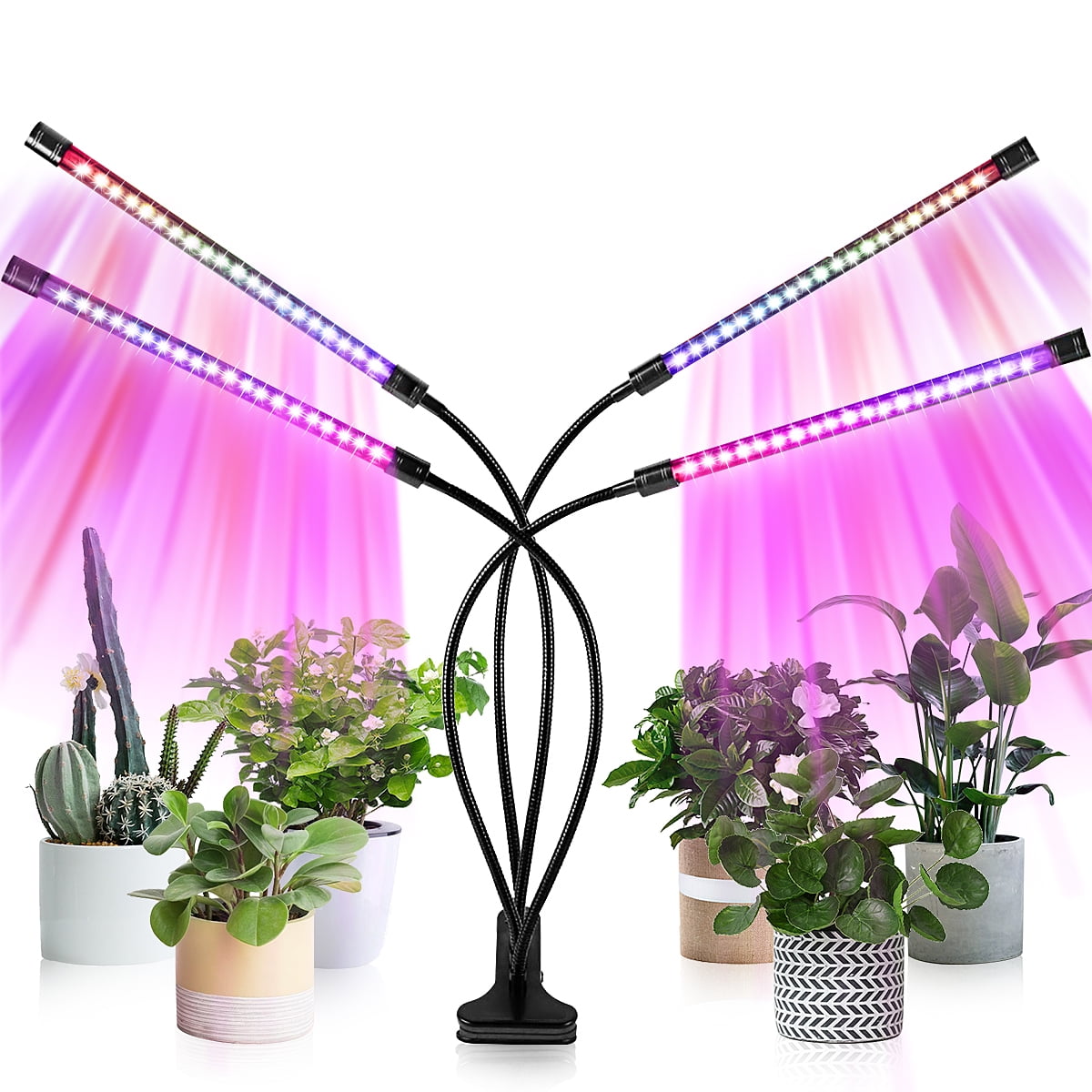 LED Grow Light Clipon Plant Lamp for Indoor Plants Upgraded Version