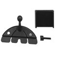 thumbnail image 2 of Soporte universal para teléfono móvil de coche, ranura para reproductor de CD, clip ajustable de 360 grados, soporte ABS para suministros de vehículos., 2 of 4