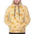 thumbnail image 4 of Hoodies for Men - Autumn Fall Yellow Leaves Long Sleeve Comfrt Men'S Fashion Hoodies & Sweatshirts, Sweatshirts for Men Hoodies Pullover Clothing Clothes with Pouch, 4 of 7