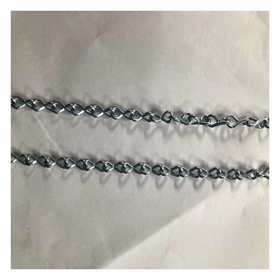 Dayton 100 ft. Size 16 Zinc Single Jack Chain, 10 lbs. 2ZDE6