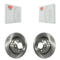 thumbnail image 1 of CMX Rear Disc Brake Rotors Pair for Car BMW X5 K8-100762, 1 of 8