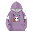thumbnail image 2 of Maplenight Halloween Sweatshirt Hoodies for Girl Funny Ghost Pumpkin Graphic Pullover Sweatshirt Casual Long Sleeve Tops with Pocket, 2 of 3