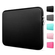 Laptop Sleeve 11"-15.6", Durable Shockproof Protective Laptop Case Cover Flip Briefcase Carrying Bag Case, Laptop Sleeve Computer Bag Sleeve for Laptop Notebook, Black, 11"