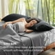 thumbnail image 3 of Fundas de Almohada Bedsure King con Cremallera, Ráfaga de Bambú Negro y Efecto Fresco, 3 of 9