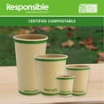 thumbnail image 3 of 8 oz Hot Cups | Tree-Less™ Compostable Paper, 3 of 3