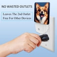 thumbnail image 3 of Pixel dog LED Square Night Lights - Bedside Lighting Solution for a Soothing Ambience in Any Room - Energy Efficient and Sleek Design - Set of 2, 3 of 6