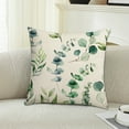 thumbnail image 7 of Room Decor Pillow Covers 26x26 Leaf Print Pillow Decoration Sofa Bed Headrest Pillow Cover Suitable For Living Room Bedroom Office, 7 of 7