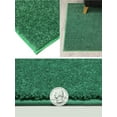thumbnail image 4 of Koeckritz Rugs Kid Crossing Soft Area Rug, 2.5'x12', Solid Green for Bedroom, Living Room, 4 of 5