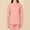Pink, variant on Ladies' Tops Are Elegant And Casual. Padded Round Neck Fashionable Warm Long Sleeved Pullover Autumn Clothes Tall Thermal Shirts for Men Turtle Neck Top for Men Thermal Heavy Weight Thermals Soft