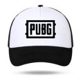 thumbnail image 3 of Gorra de béisbol con estampado de PUBG para hombre y mujer, sombrero con visera de malla, ajustable, Unisex, 3 of 4