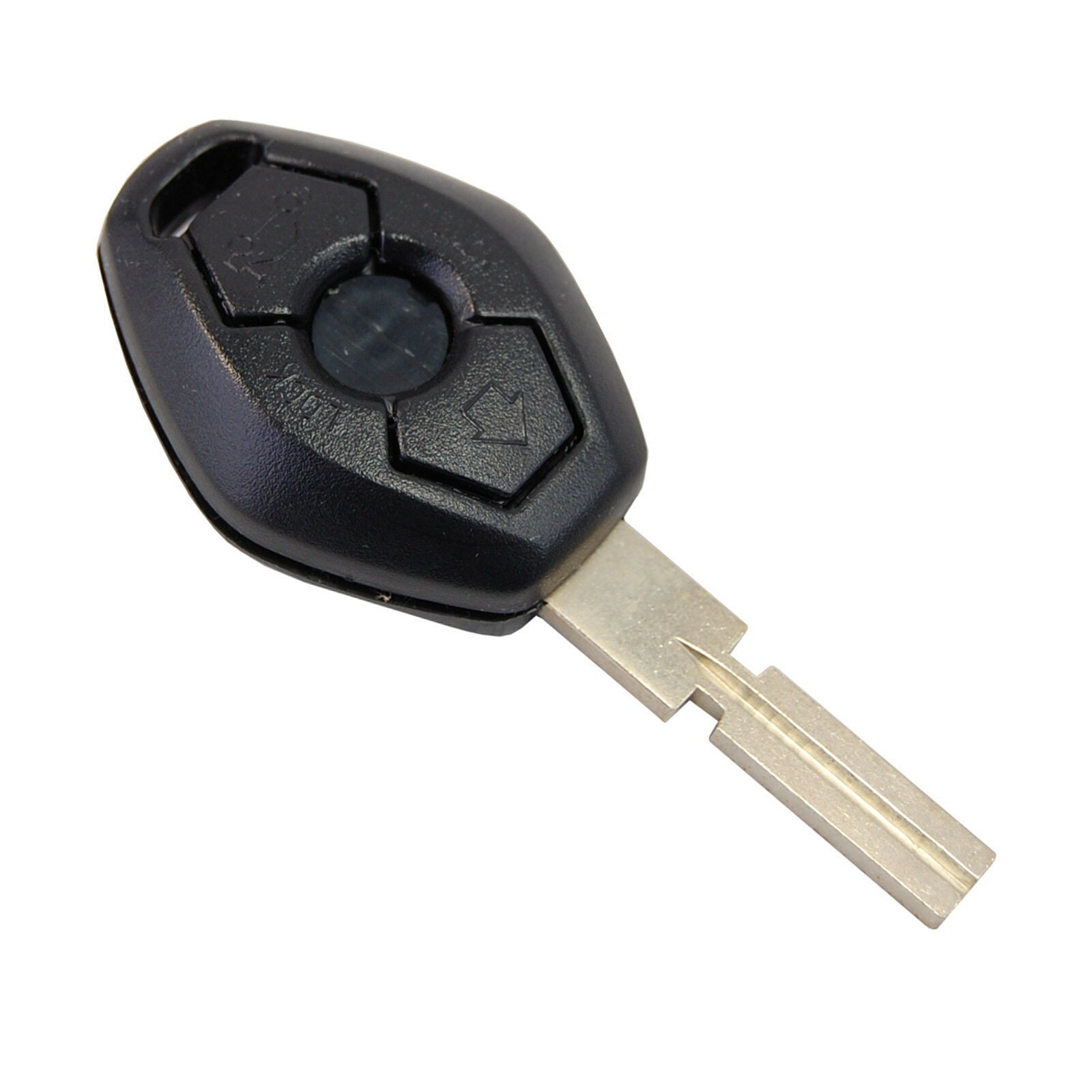 Replacement Keyless Remote Key Fob Case Housing Shell Pad Notch for BMW 1 Track 