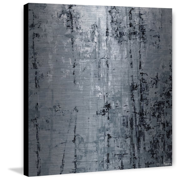 Parvez Taj "Forest Shadow II" Painting Print on Brushed Aluminum